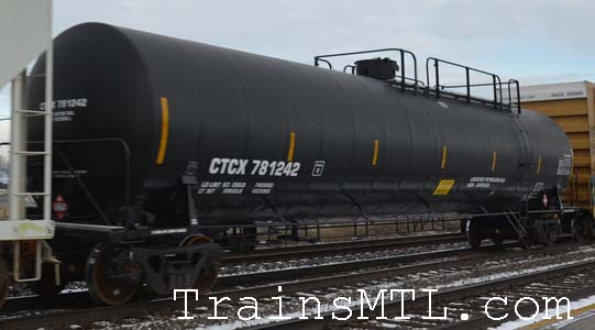Car/wagon CTCX781242 left side / coté gauche